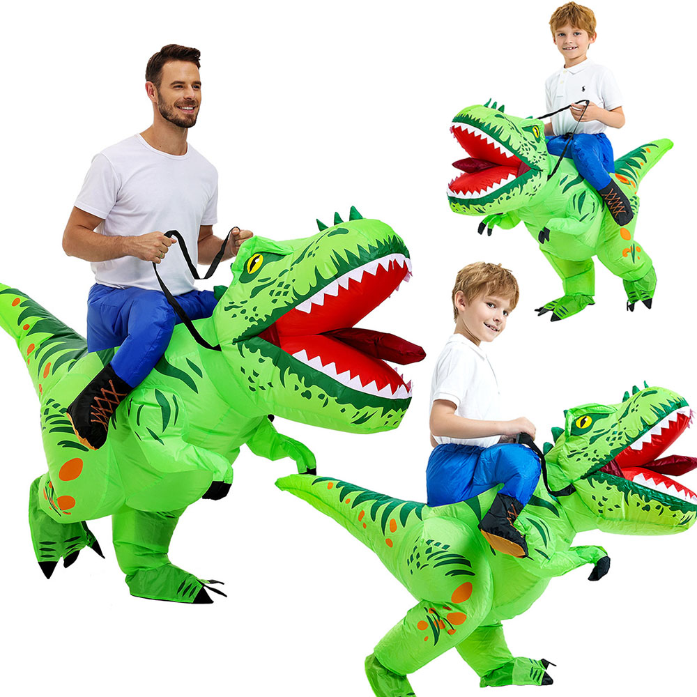 Inflatable Dinosaur Costume Adult - Costume gonflable dinosaure pour enfants/adultes, tenue