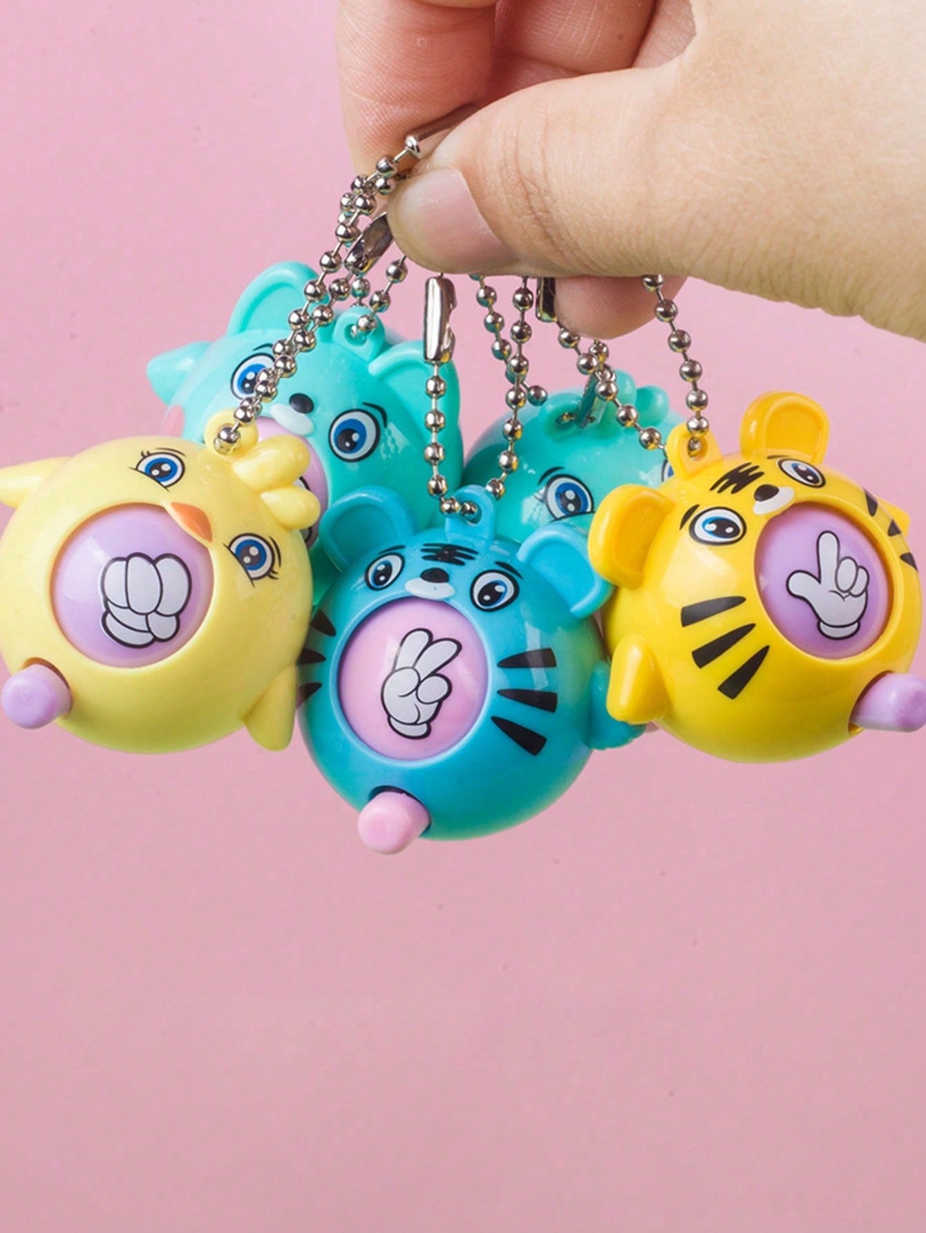 Novelty Gifts - 10 pièces de mini porte-clés originaux