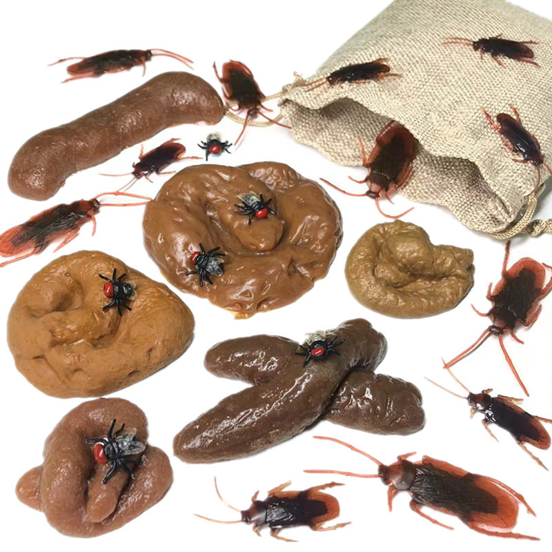 Fake Poop Gag Gift - Lot de 6 ou 24 pièces
