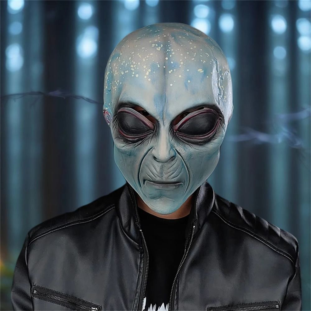 Latex Alien Mask Realistic - Masque extraterrestre en latex, masque intégral