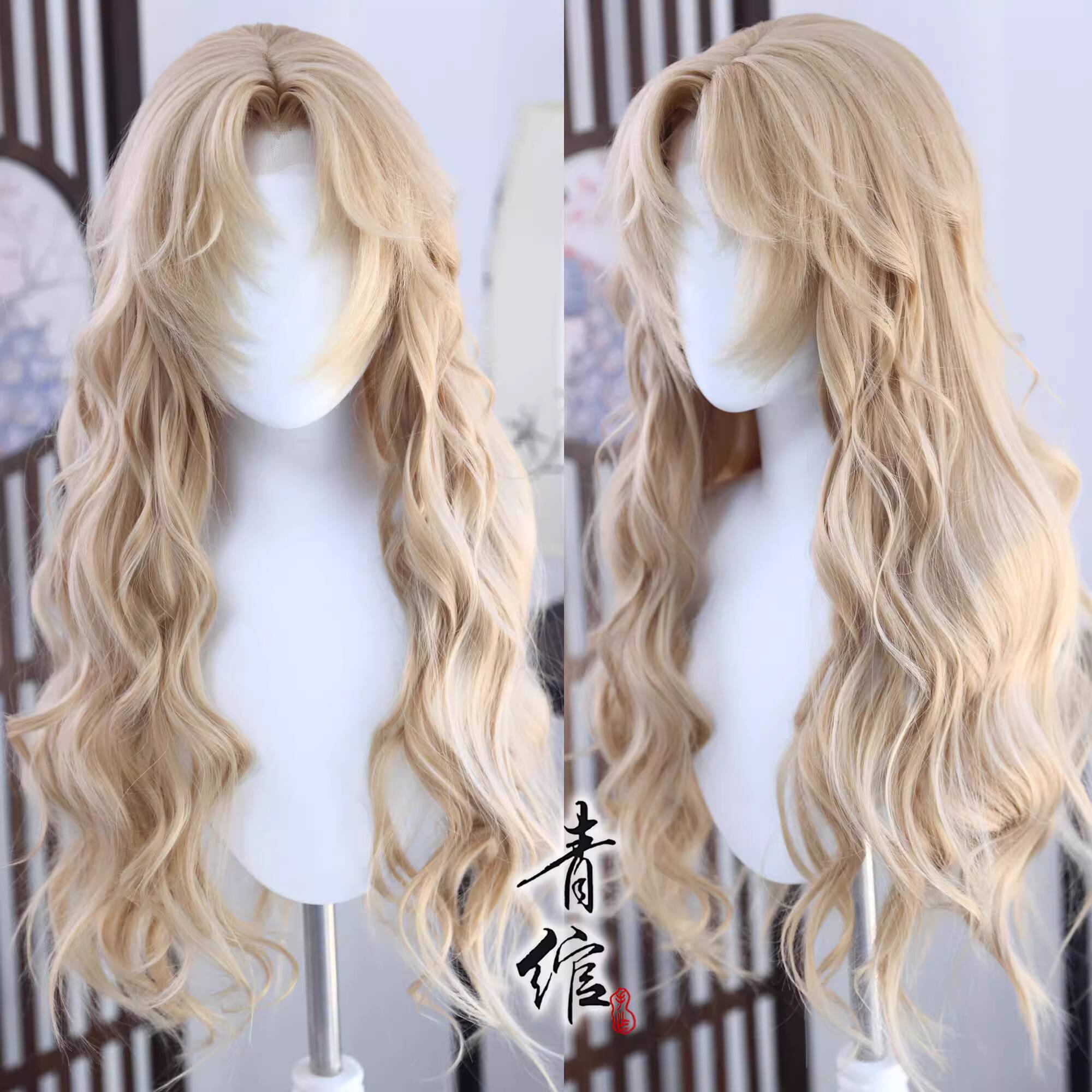 Anime Cosplay Wig Heat Resistant - Vermouth Berumotto style perruque Cosplay Kudou