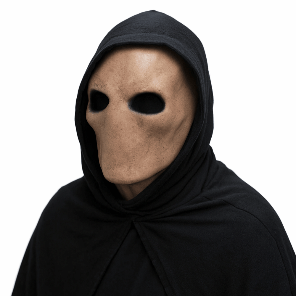 Latex Alien Mask Realistic - Masque d'halloween Slenderman pour homme sans