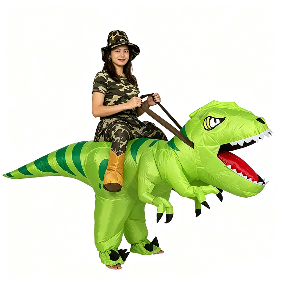 Inflatable Dinosaur Costume Adult - Costume gonflable de dinosaure T-Rex pour
