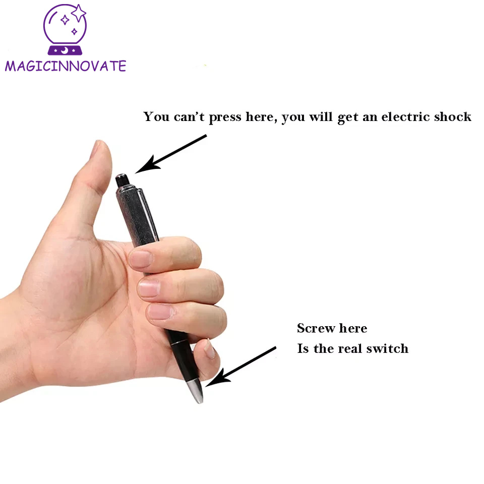 Stylo à Bille Magique Très Amu - Shock Pen Prank Toy avis et prix