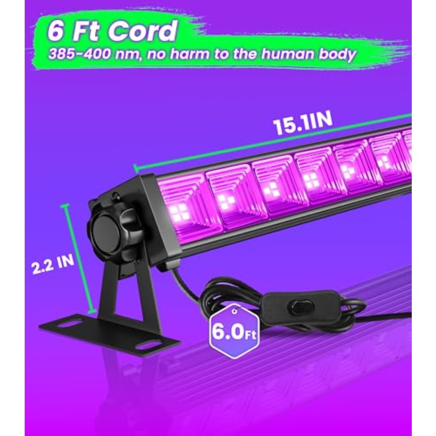 Pack de 4 barres lumineuses LE - Party Supplies avis et prix