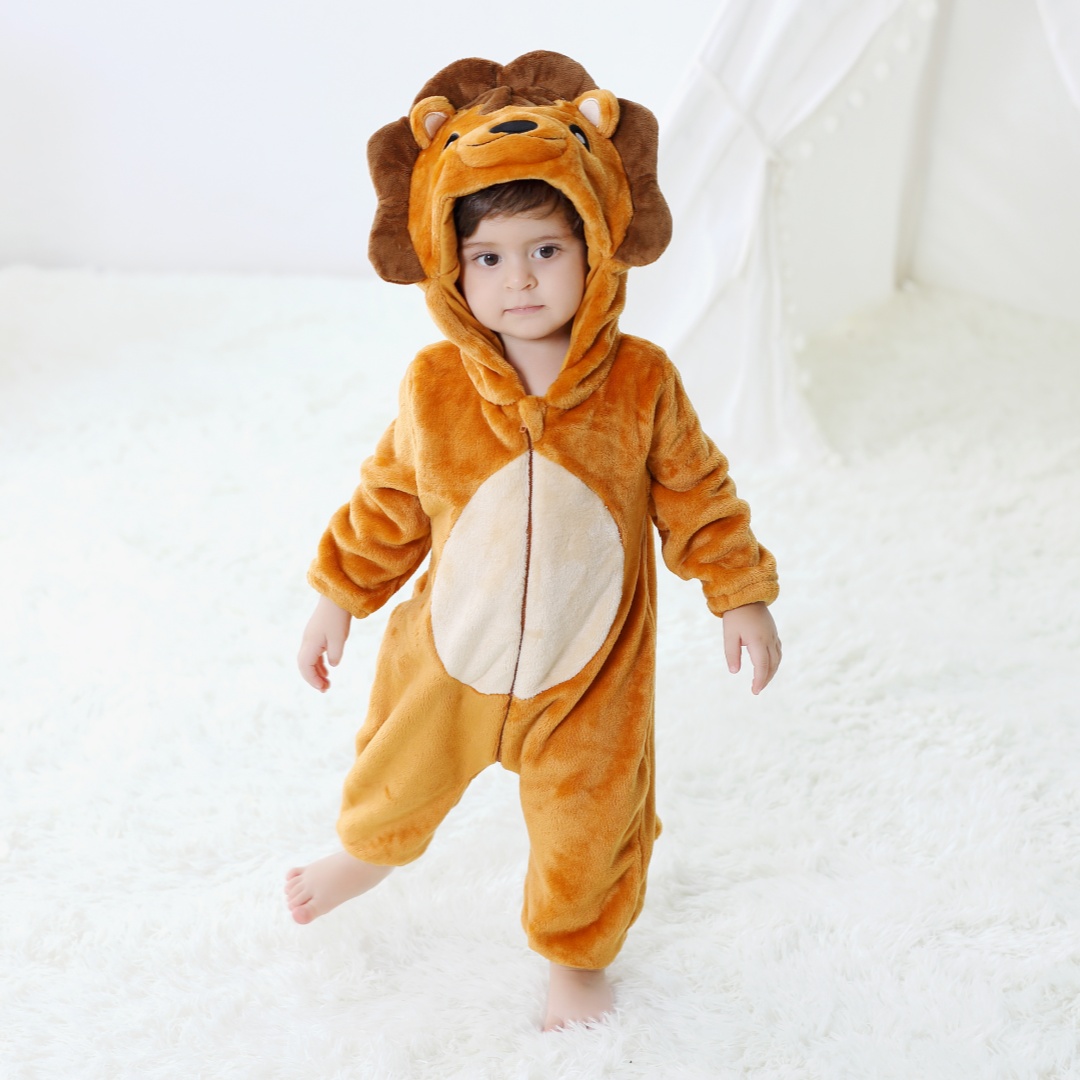 Bébé Kigurumi mignon Lion dess - Spiderman Jumpsuit Kids avis et prix