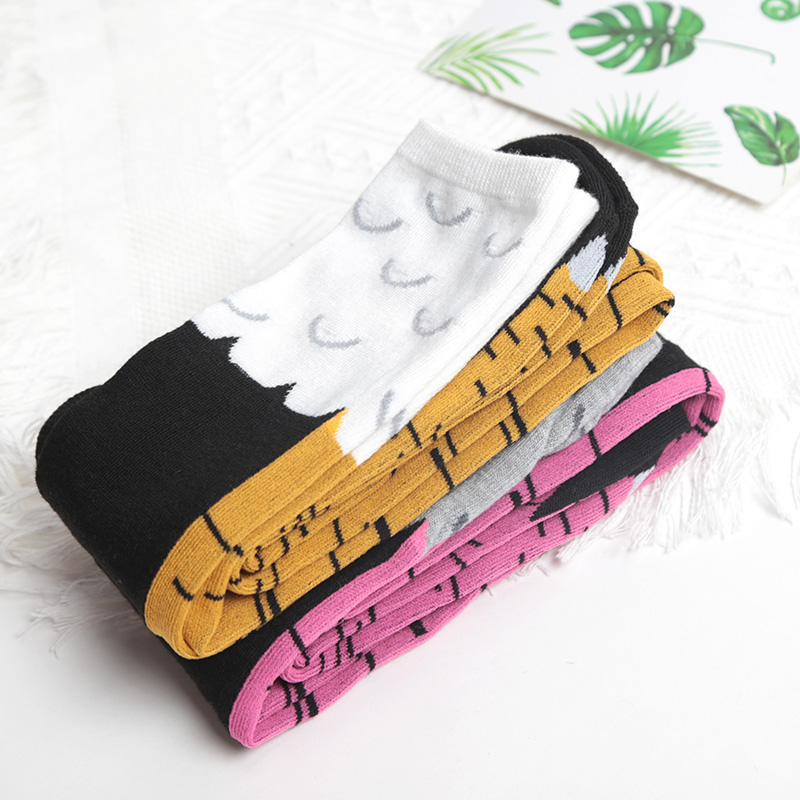 1 paires femmes imprimer genou - Funny Chicken Leg Socks avis et prix