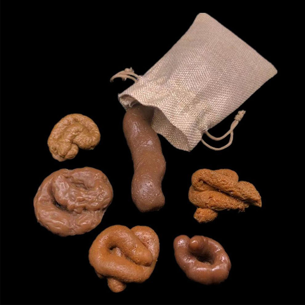 6 pièces/ensemble merde blague - Fake Poop Gag Gift avis et prix