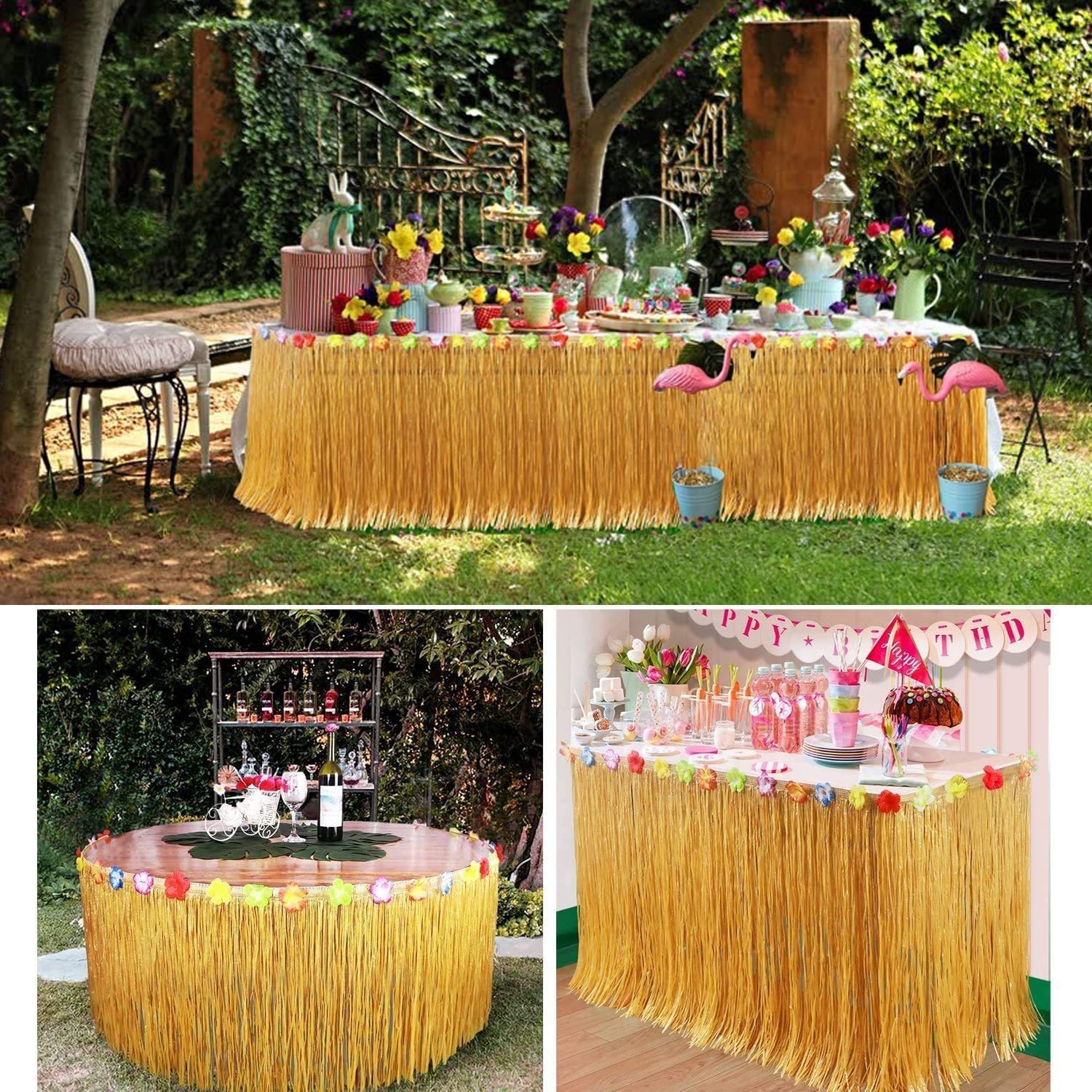Jupe de Table en herbe Luau co - Glow In The Dark Party Glasses avis et prix