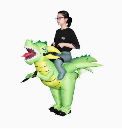 1 costume gonflable de cavalie - Inflatable Dinosaur Costume Adult avis et prix