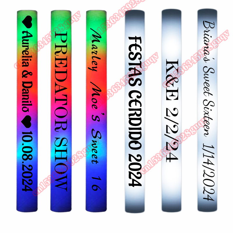 30 pièces LED bâtons de mousse - Flashing Led Foam Sticks Party avis et prix