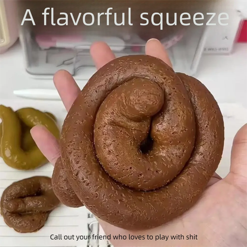 Jouet moelleux drôle en forme  - Fake Poop Gag Gift avis et prix