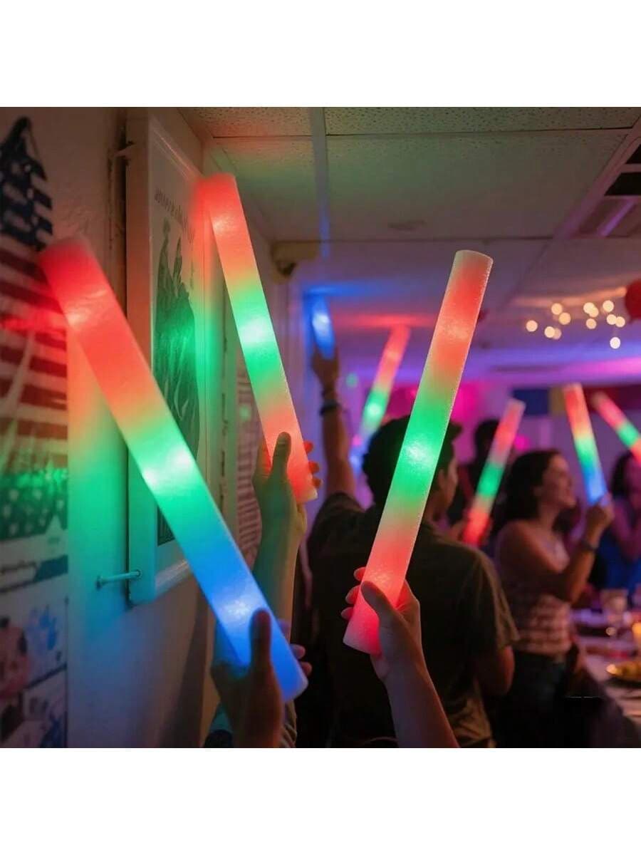 Bâtons lumineux en mousse mult - Flashing Led Foam Sticks Party avis et prix