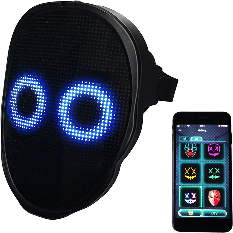 Masque lumineux LED de fête, d - Led Purge Mask Halloween avis et prix