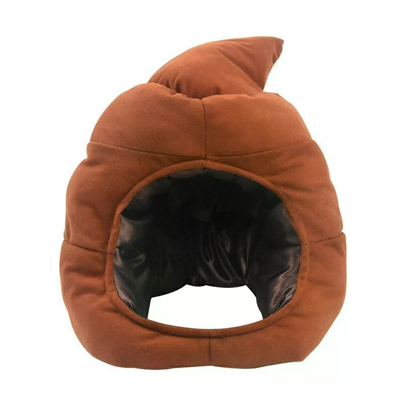 Chapeau en peluche créatif en  - Fake Poop Gag Gift avis et prix