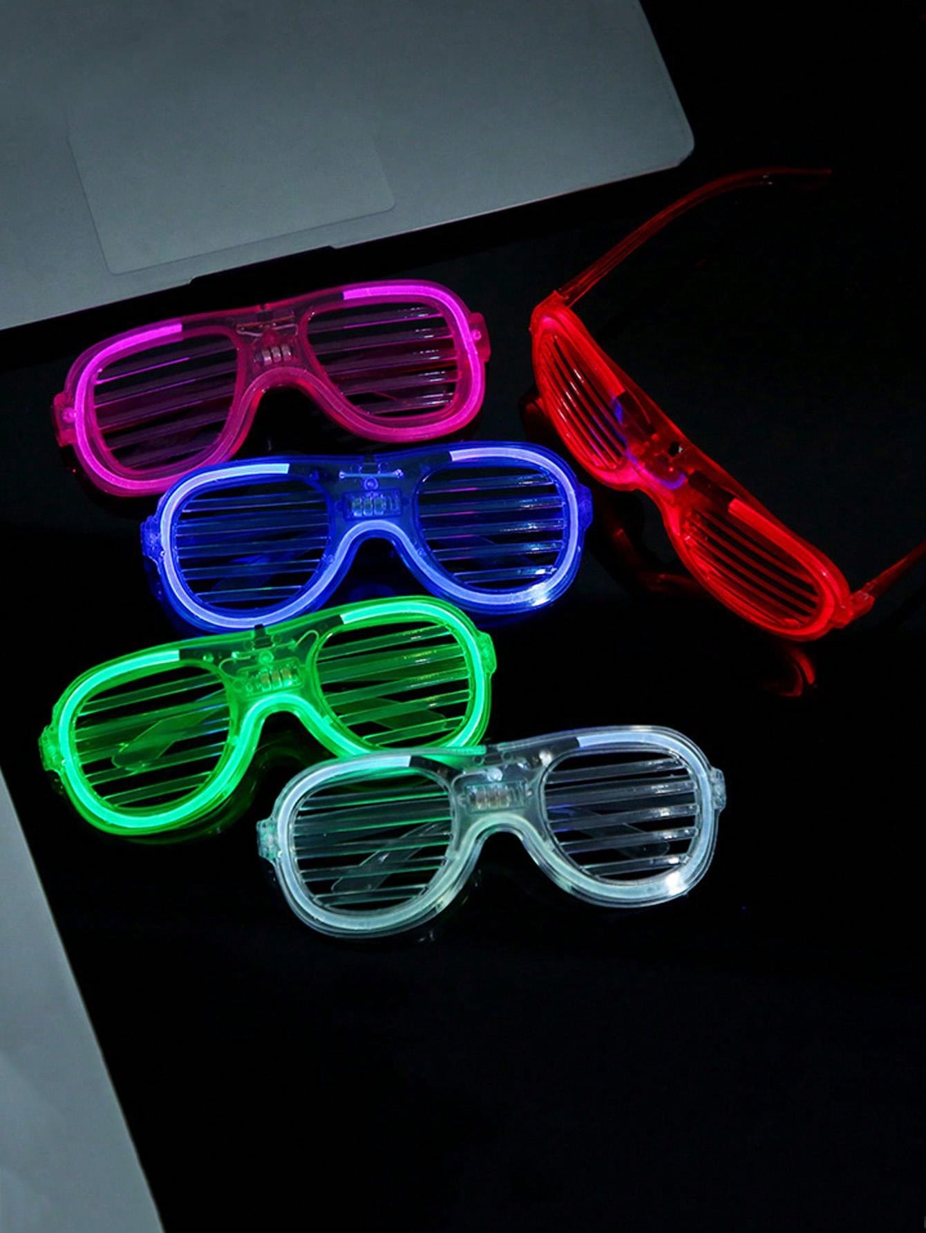 Lunettes lumineuses LED, 3 mod - Glow In The Dark Party Glasses avis et prix