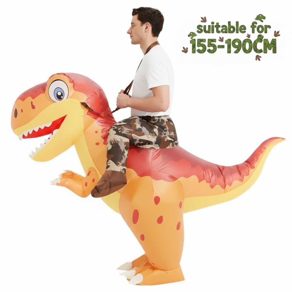 Costume gonflable de dinosaure - Costumes avis et prix