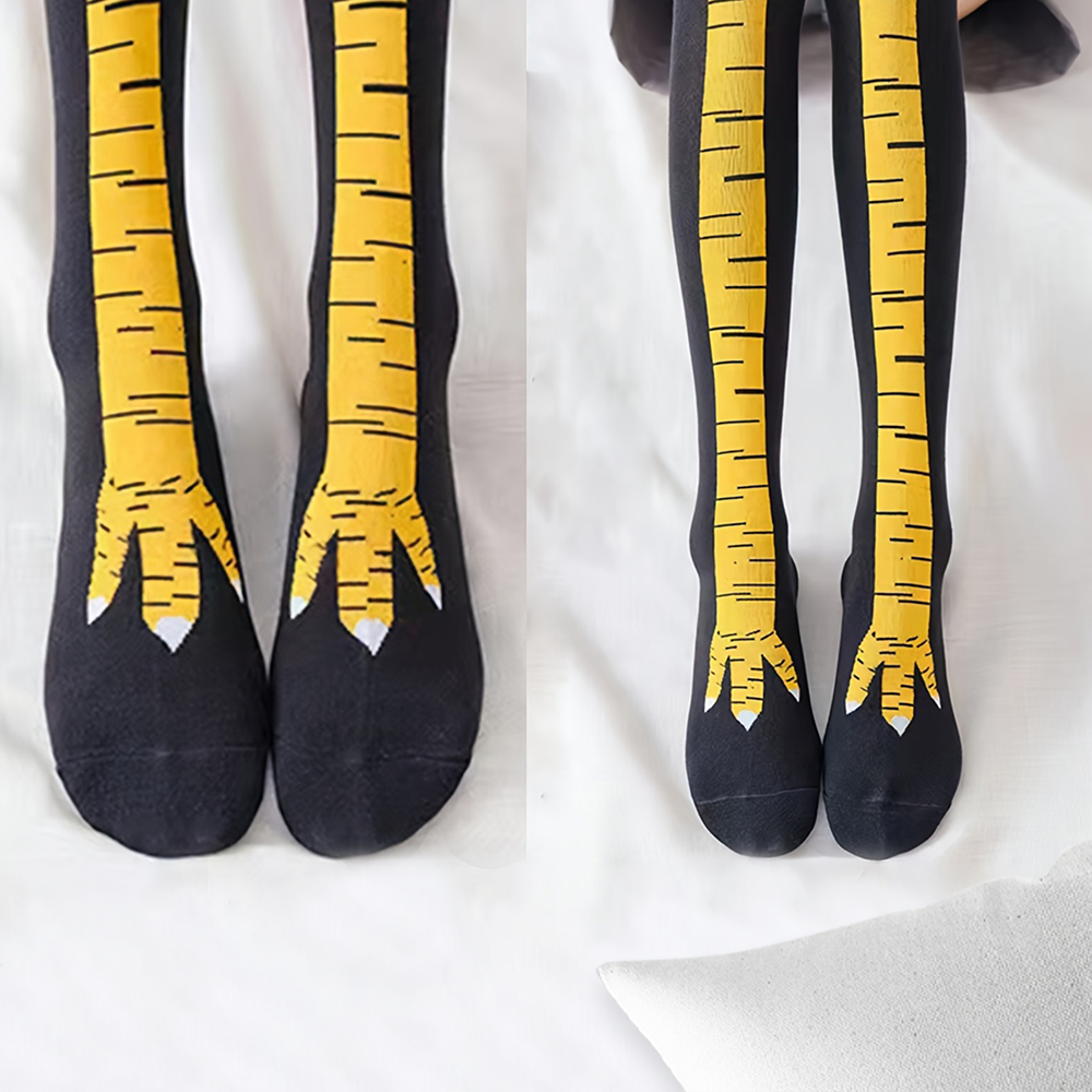 1/2/5/10 paires femmes genou c - Funny Chicken Leg Socks avis et prix