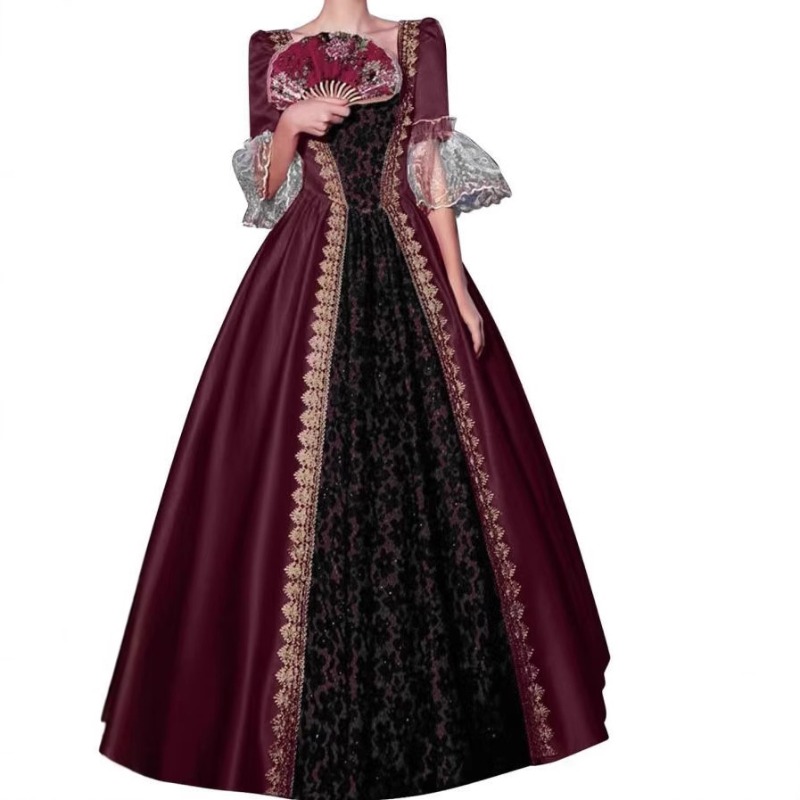 Robe de cour victorienne médié - Costumes avis et prix