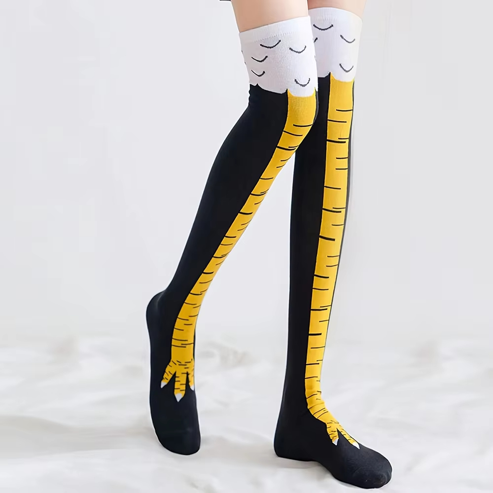 Chaussettes à griffes jetables - Funny Chicken Leg Socks avis et prix