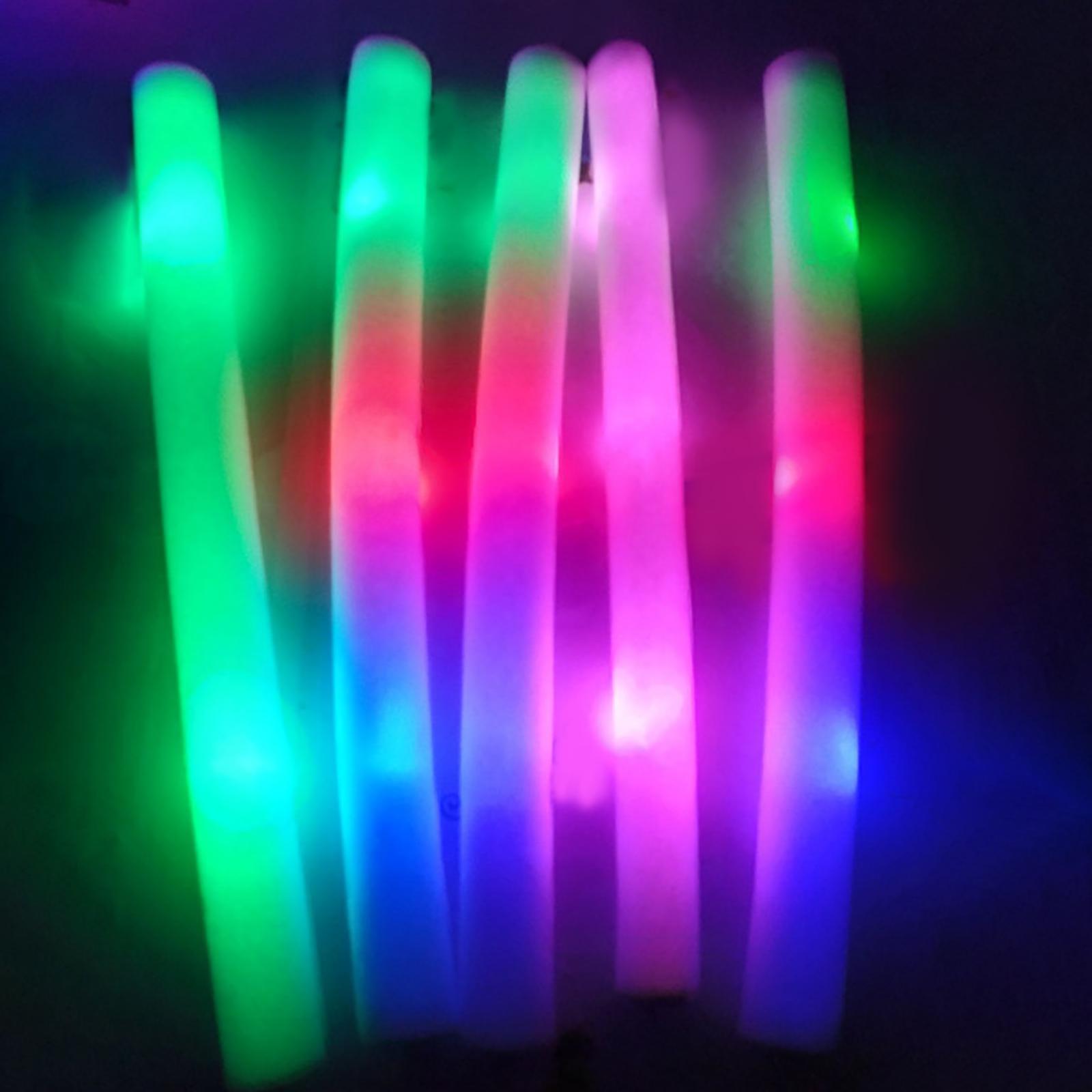 Bâtons en mousse LED, accessoi - Flashing Led Foam Sticks Party avis et prix