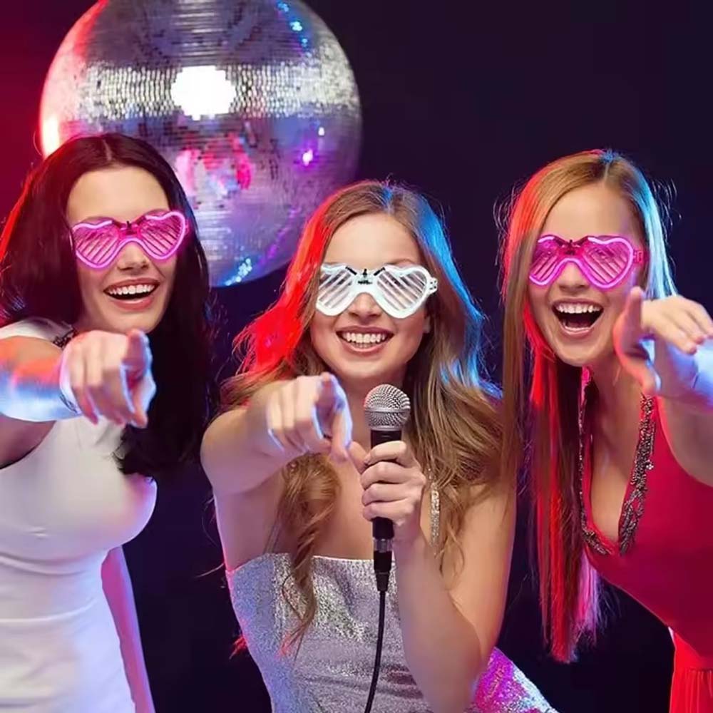 Lunettes qui brillent dans la  - Glow In The Dark Party Glasses avis et prix