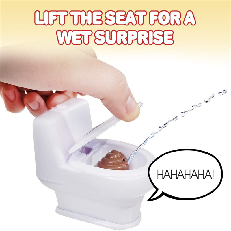 Mini toilette à eau amusante a - Prank Toys avis et prix