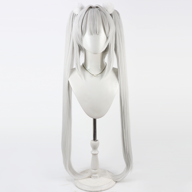 Perruque de Cosplay Blanc Nikk - Anime Cosplay Wig Heat Resistant avis et prix