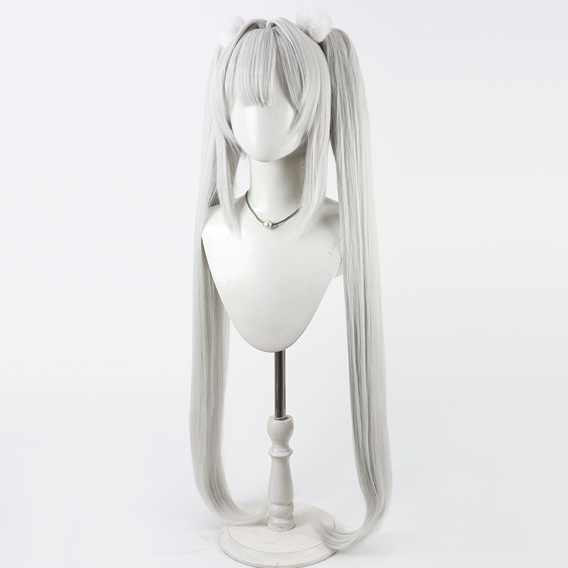 Perruque de Cosplay Blanc Nikk - Anime Cosplay Wig Heat Resistant avis et prix