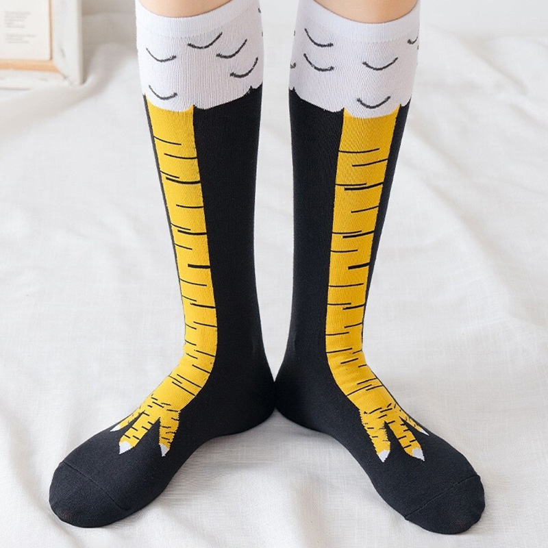 Bas patte de poulet drôle au-d - Funny Chicken Leg Socks avis et prix