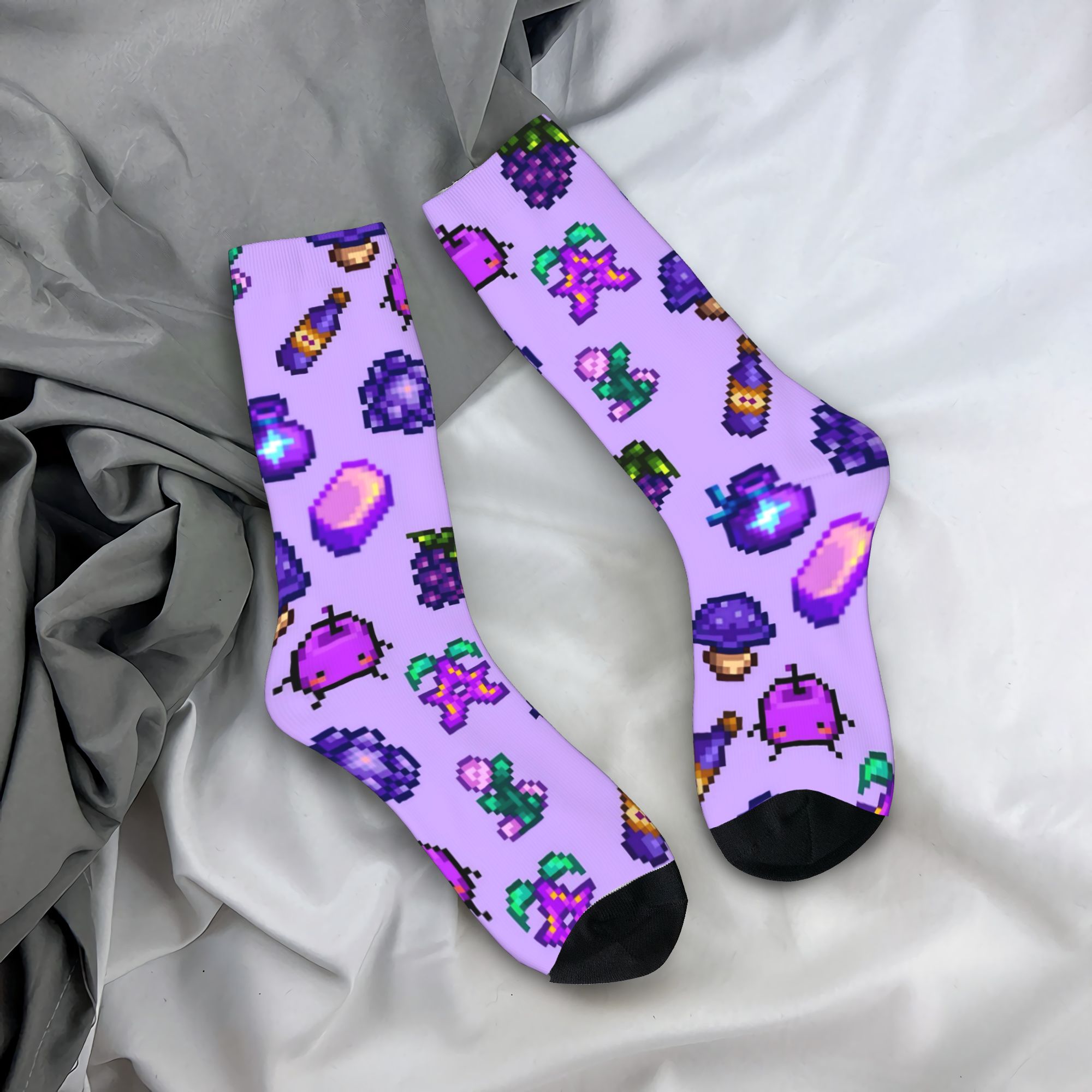 Stardew Valley animaux poulet  - Funny Chicken Leg Socks avis et prix