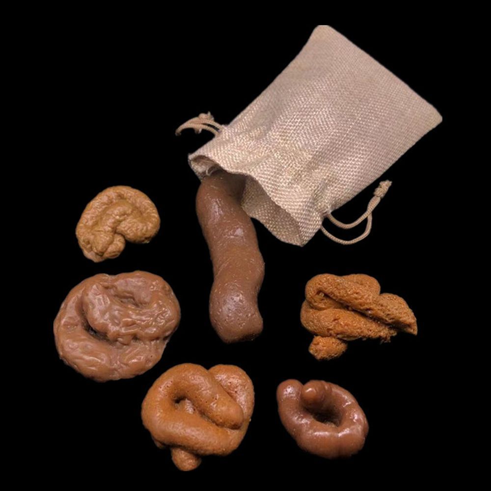 6 pièces de gadgets antistress - Fake Poop Gag Gift avis et prix