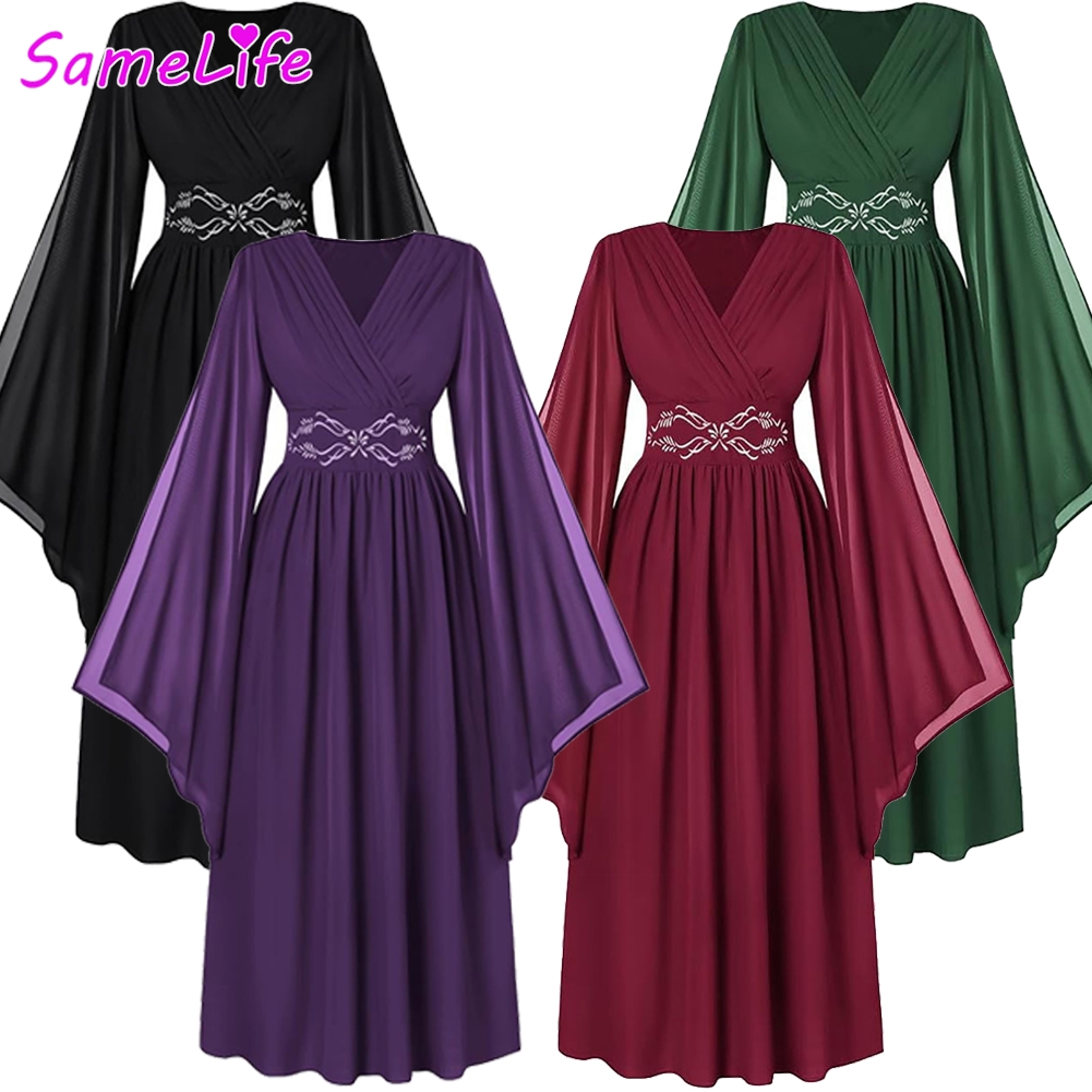 Vente en gros de robe de princ - Medieval Renaissance Dress Women avis et prix