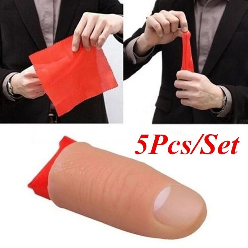 5 pièces/ensemble faux pointe  - Thumb Tip Magic Trick Set avis et prix