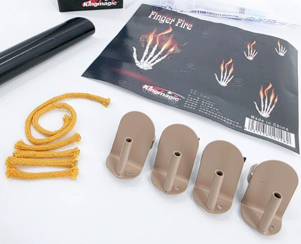 Lot de 4 tours de magie du feu - Thumb Tip Magic Trick Set avis et prix