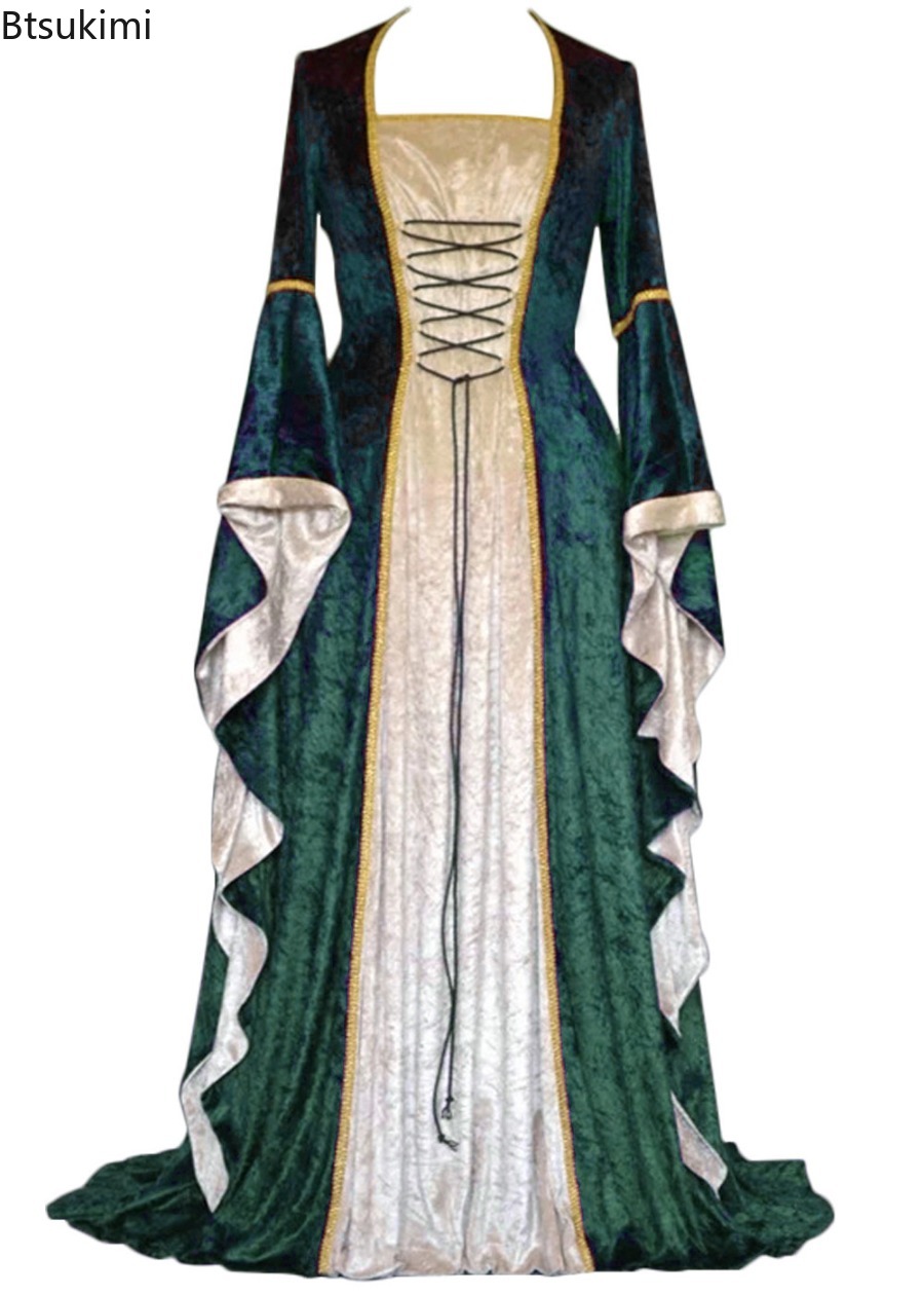 Robe de costume médiévale rétr - Medieval Renaissance Dress Women avis et prix